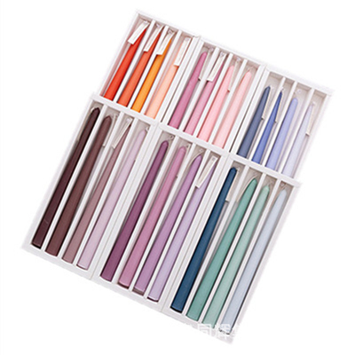 La cire long de soja de bâton de bougie d'Aromatherapy de décor de maison d'Institut central des statistiques de MAISON d'AROME a flairé la bougie pure de pilier de couleur de bougies de parfum
