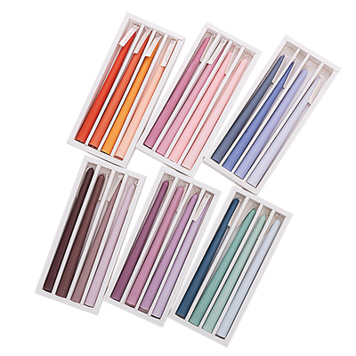 Couleur religieuse de mélange d'événement de partie de prière d'ensemble de cadeau des bougies 4pcs de chandelle de cire