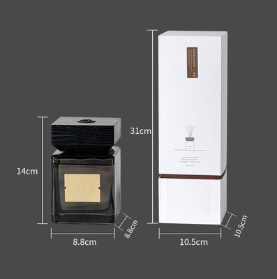 Huile essentielle de Moss Air Fragrance Wood Cover de place de bouteille d'Aromatherapy libre occidental du feu