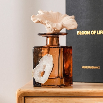 Légumes de luxe pour la maison, rafraîchisseur d'air, étiquette privée, bouteille en verre, diffuseur de roseau