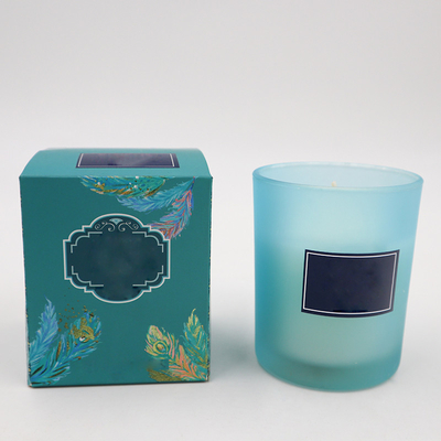Bougie parfumée de soja bleu écologique de Capri en Rosemary Lavender Smell