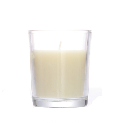 Bougie en verre de pot d'Aromatherapy fait sur commande de maison d'arome 70g*3 blanc pour l'anniversaire de mariage