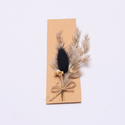 Herbe sèche naturelle colorée de Pampas 43*15cm pour l'ensemble de cadeau