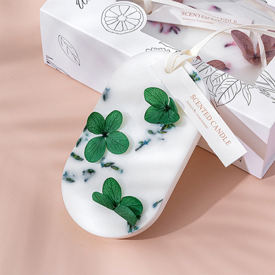 Air mélangé sec d'épuration de garde-robe de Tablettes de cire d'usine de soja du parfum 32.39g de fleur