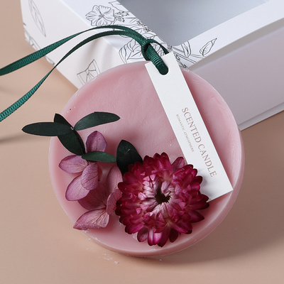 La cire écologique de soja a flairé les fleurs sèches cirent des Tablettes