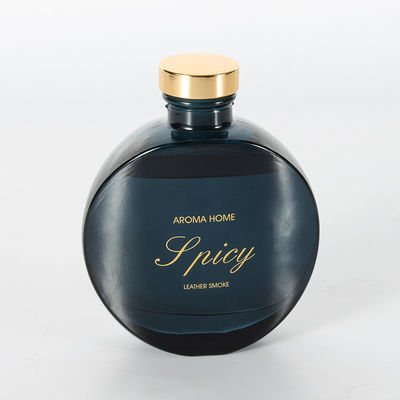 Diffuseur de roseau de bouteille en verre de décoration élégante vintage 100ml avec la boîte-cadeau de bâtons