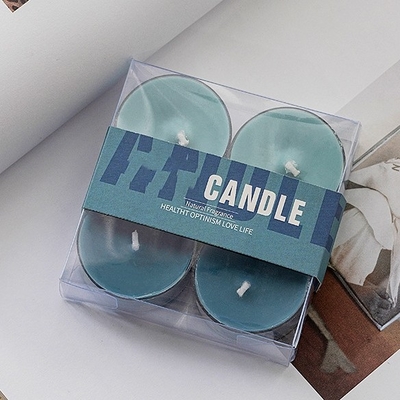 Les PCs de la MAISON 4 d'AROME emballent les bougies oranges de lumière de thé de Rose Fragrance Soy Wax Scented de gingembre de haute qualité de l'Aromatherapy DIY