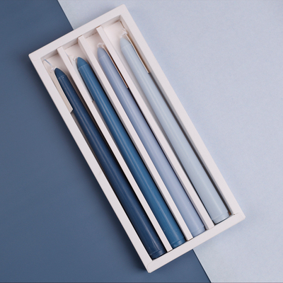 La cire long de soja de bâton de bougie d'Aromatherapy de décor de maison d'Institut central des statistiques de MAISON d'AROME a flairé la bougie pure de pilier de couleur de bougies de parfum