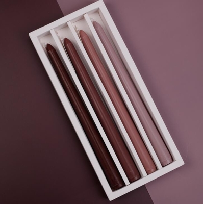 La cire long de soja de bâton de bougie d'Aromatherapy de décor de maison d'Institut central des statistiques de MAISON d'AROME a flairé la bougie pure de pilier de couleur de bougies de parfum