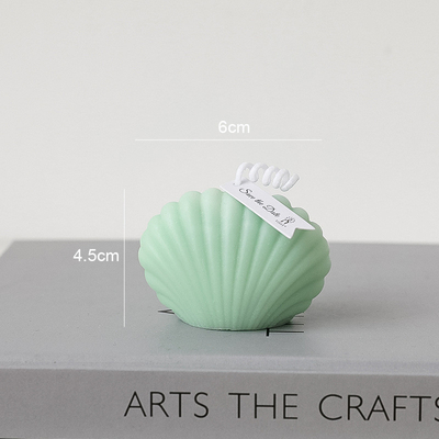 Les ornements Shell Aromatherapy Soy Wax Creative de cube en OEM d'Institut central des statistiques de MAISON d'AROME ont flairé des bougies pour la décoration à la maison de cadeau d'anniversaire