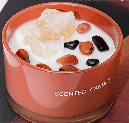 Pot Logo Private Label In Bulk fait sur commande de Mini Small Scented Soy Candle de parfum