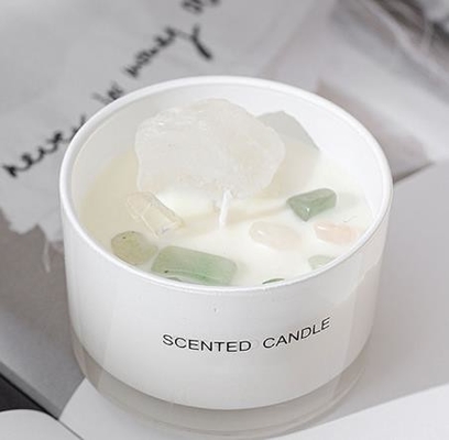 Pot Logo Private Label In Bulk fait sur commande de Mini Small Scented Soy Candle de parfum