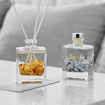 Parfum à la maison Crystal Glass Bottle Reed Diffuser de parfum d'huile essentielle d'Aromatherapy