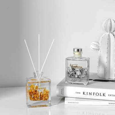 Parfum à la maison Crystal Glass Bottle Reed Diffuser de parfum d'huile essentielle d'Aromatherapy
