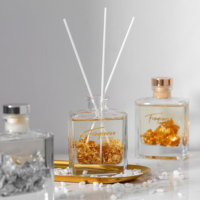 Parfum à la maison Crystal Glass Bottle Reed Diffuser de parfum d'huile essentielle d'Aromatherapy