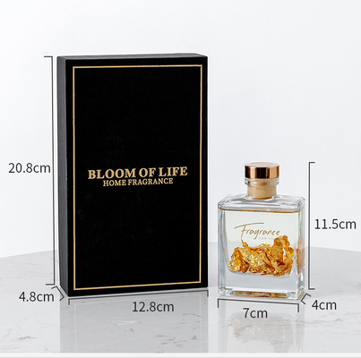 Parfum à la maison Crystal Glass Bottle Reed Diffuser de parfum d'huile essentielle d'Aromatherapy