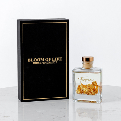 Parfum à la maison Crystal Glass Bottle Reed Diffuser de parfum d'huile essentielle d'Aromatherapy