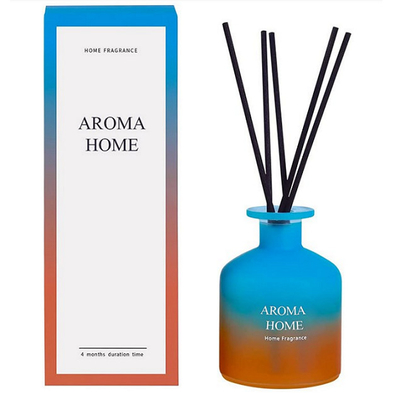 Fleur fraîche Reed Diffuser de bouteille en verre de chambre à coucher d'air de bouteille d'huile essentielle d'Aromatherapy