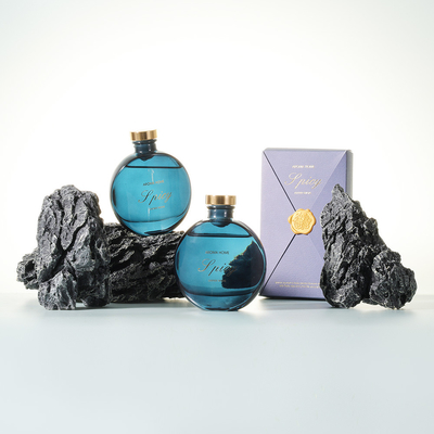 Maison bleue Reed Diffuser de nouvelle chaîne de maison d'arome 100 ml avec l'ensemble de luxe de boîte-cadeau