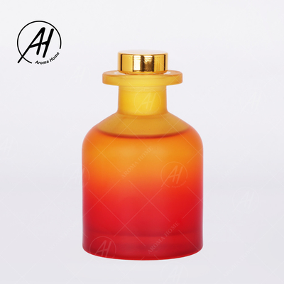 Parfum à la maison Reed Diffuser Essential Oil de cadeau de gradient de luxe de haute qualité de l'ensemble 100ml Natrral