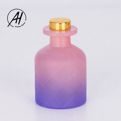 Parfum à la maison Reed Diffuser Essential Oil de cadeau de gradient de luxe de haute qualité de l'ensemble 100ml Natrral