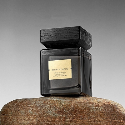 Parfums à la maison de luxe d'arome de bâton de bouteille en verre Reed Diffuser 500ml avec la boîte de paquet