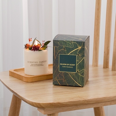 Marque de distributeur de bougies de guérison Crystal Spiritual Aromatherapy Scented Soy