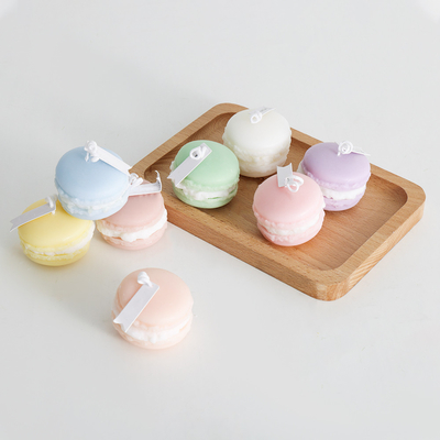 Bougie de Mini Soy Wax Macaron Handmade d'arome de fruit de marque de distributeur pour la salle de bains