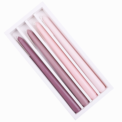 Couleur religieuse de mélange d'événement de partie de prière d'ensemble de cadeau des bougies 4pcs de chandelle de cire