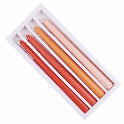 Couleur religieuse de mélange d'événement de partie de prière d'ensemble de cadeau des bougies 4pcs de chandelle de cire