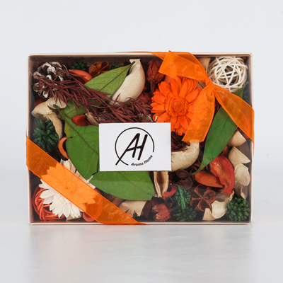 Pot-pourri éternel sec de parfum coloré de marque de distributeur de coton de fleur pour le cadeau réglé à la maison