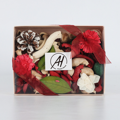 Pot-pourri éternel sec de parfum coloré de marque de distributeur de coton de fleur pour le cadeau réglé à la maison