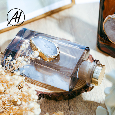 Bouteille en verre de parfum aucun parfum Reed Diffuser For Home Decor Fireless du feu