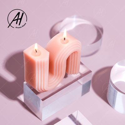 La cire de luxe S de soja d'Aromatherapy de Vegan naturel de petit prix forment la bougie parfumée pour épouser