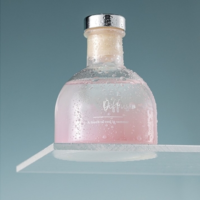 Bâton Reed Diffuser For Home Spa de parfum d'huile de Gardenia Room Glass Bottle Aromatic d'océan