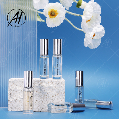 Jet de parfum clair en verre de parfum d'ambiance de bouteille d'emballage cosmétique de luxe 30g