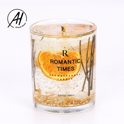 Huile essentielle de Jelly Wax Candles Wedding Gift d'océan créatif de support romantique