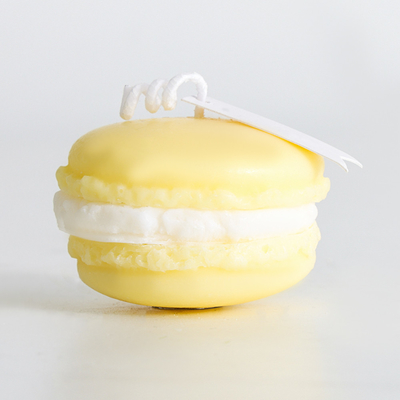 Bougies parfumées faites main uniques sûres de Macaron avec des couleurs sensibles