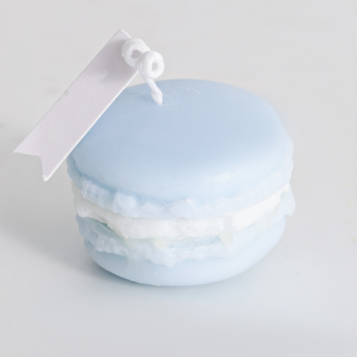 Bougies parfumées faites main uniques sûres de Macaron avec des couleurs sensibles