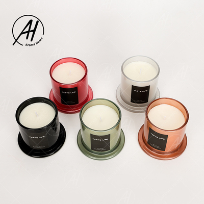 Produits organiques d'animal familier de spécialité de parfum de bougie de suppresseur d'odeur de fumée du soja
