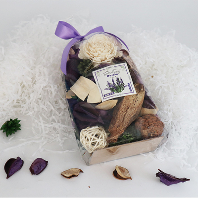 Sac de fleur sec par lavande sèche de fleur de pot-pourri de parfum d'ambiance