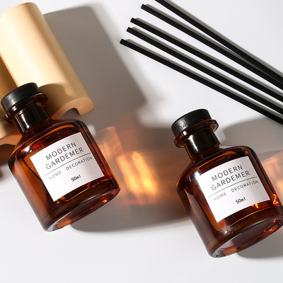 Le verre adapté aux besoins du client met l'hôtel en bouteille à la maison de décoration flairent Reed Diffuser 50ML