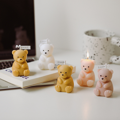 La MAISON DIY Teddy Bear Shaped Scented Candle mignon d'AROME a adapté aux besoins du client