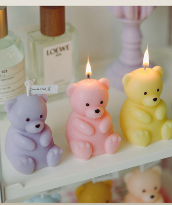 La MAISON DIY Teddy Bear Shaped Scented Candle mignon d'AROME a adapté aux besoins du client