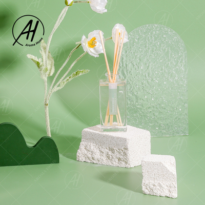 Bâtons de parfum d'ambiance d'huile de bouteille en verre d'hôtel Reed Diffuser 100ML avec la boîte de empaquetage
