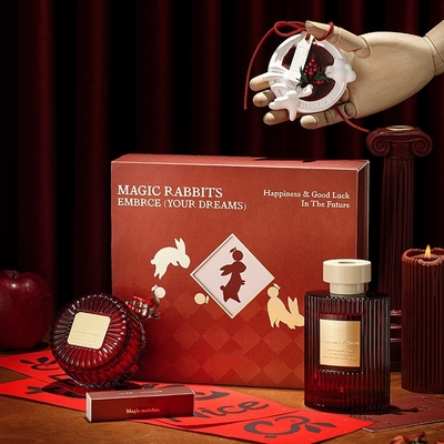 Le lapin Reed Diffuser Air Freshener Scent mire l'huile naturelle accrochante de parfum de cire