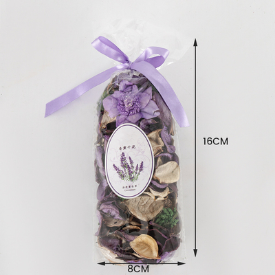 Potpourri Sachet Sacs rafraîchisseur d'air Décoration de fleurs sèches naturelles Aromatisé botanique