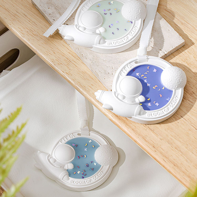 Astronaute de l'espace Lapin de lune Tablettes de cire de soja à fleurs parfumées sur mesure