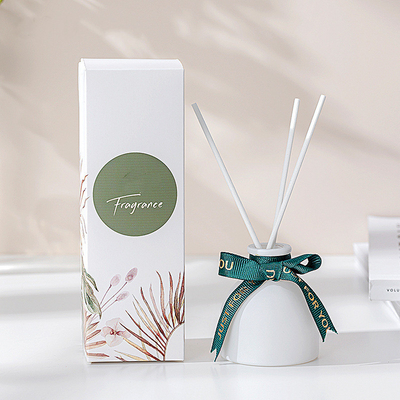 Bouteille en verre de 50 ml Bâtons de parfum Aroma Luxe Parfums pour la maison Diffuseur de roseau