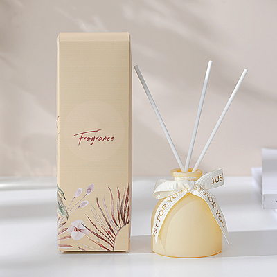 Bouteille en verre de 50 ml Bâtons de parfum Aroma Luxe Parfums pour la maison Diffuseur de roseau